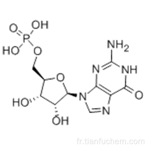 Acide 5&#39;-guanylique CAS 85-32-5